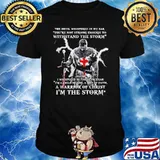 The Devil Whispered In My Ear A Warrior Of Christ I'm The Storm Shirt