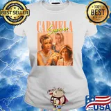 The Girl Carmela Sopranos Vintage 80 90s T-Shirt Ladies tee