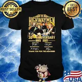 The Highwaymen 36th Anniversary 1985 2021 Thank You For The Memories Shirt