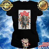 The Suicide Squad King Shark Poster T-Shirt Ladies tee