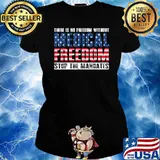 There Is No Freedom Without Medical Freedom Stop the Mandates T-Shirt Ladies tee