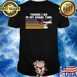 Things I Do In My Spare Time Build Aircraft models look at aircraft models Model Aircraft Vintage T-Shirt
