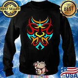 THORN MASK COLOR TRIBAL T-Shirt Sweater