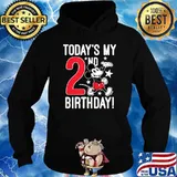 Today's My 2nd Birthday Mickey T-Shirt Hoodie