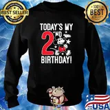Today's My 2nd Birthday Mickey T-Shirt Sweater