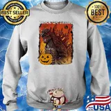 Trick or treat godzilla pumpkin Sweater
