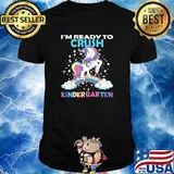 Unicorn I'm Ready Crush Kindergarten Back to School Here I Come T-Shirt
