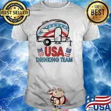 USA Drinking Team Camping Shirt