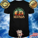 Valley Of Fire State Park Nevada Desert Hiking Vintage Sunset T-Shirt