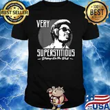 Very Superstitious Writtings On The Wall Music Legends T-Shirt
