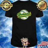 Vintage Oakland Baseball Athletic Game Day T-Shirt