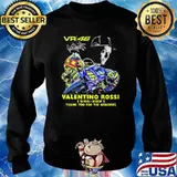 Vr 46 Valentino rossi 1996 2021 thank you for the memories signature Sweater
