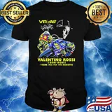 Vr 46 valentino rossi 2021 thank you for the memories signature shirt
