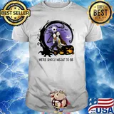 We're Simply Meant To Be Moon Couple Witch Shirt