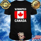 Winnipeg canada flag shirt