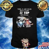 Yes i am old but i saw zz top on stage signatures shirt
