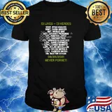 13 lives 13 heroes never forget Say their names Joe names of fallen soldiers 13 heroes T-Shirt