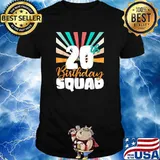 20th Birthday Squad Vintage T-Shirt