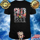 90 years of Scuderia Ferrari thank you for the memories signatures shirt