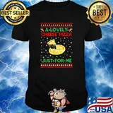 A Lovely Just For Me Cheese Pizza Sirt Alone Kevin X-Mas T-Shirt