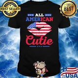 All American Cutie 4Th July Shirt