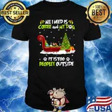 All I Need is Coffee and My Dog It Too Peopley Outside Grinch T-Shirt