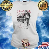 Alone Comedian And cubs Shirt Ladies tee