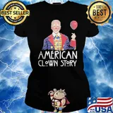 American clown story biden president hold balloon s Ladies tee