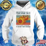 An arrow may have your name on it but a fireball is addressed to whom it may concern vintage s Hoodie