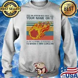 An arrow may have your name on it but a fireball is addressed to whom it may concern vintage s Sweater