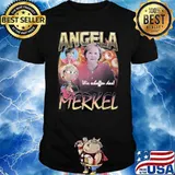 Angela Wis Schallen Das! Merkel Diamond T-Shirt