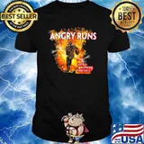 Angry Runs Good Morning Football T-Shirt