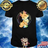 Anime Cute Animal Pastel Goth Art Kawaii Fox T-Shirt