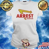 Arrest Newsom CPAC 2021 Shirt Ladies tee