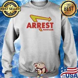 Arrest Newsom CPAC 2021 Shirt Sweater