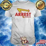 Arrest Newsom CPAC 2021 Shirt