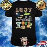 Aunt Of The Wild One Zoo T-Shirt