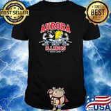 Aurora illinois estd 1992 party on wayne party on cat shirt