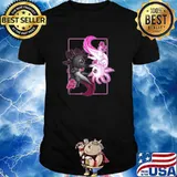 Axolotl Yin Yang Plush Pets Cherry Blossom T-Shirt