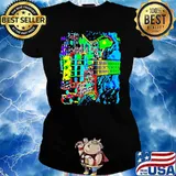 Bass Color Guitar Shirt Ladies tee