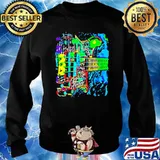 Bass Color Guitar Shirt Sweater