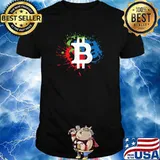 Bitcoin Will Win - Bitcoin Watercolor T-Shirt