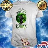 Black Cat I'm A Witch I Don't Wait For Karma Shirt