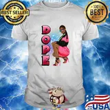 Black Woman Graphic Dope T-Shirt
