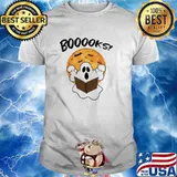 Boooks Boo Blood Moon Halloween Shirt