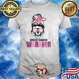 Breast Cancer Warrior Sugar Skulls T-Shirt