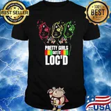 Butterflies Pretty Girls Got It Loc’d Queen Shirt