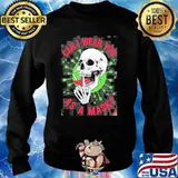 Can i wear you as a mask skull covid 19 s Sweater