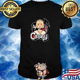 Casey Blonde Girl On The Phone The Death Shirt