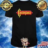 Castlevania yellow logo shirt